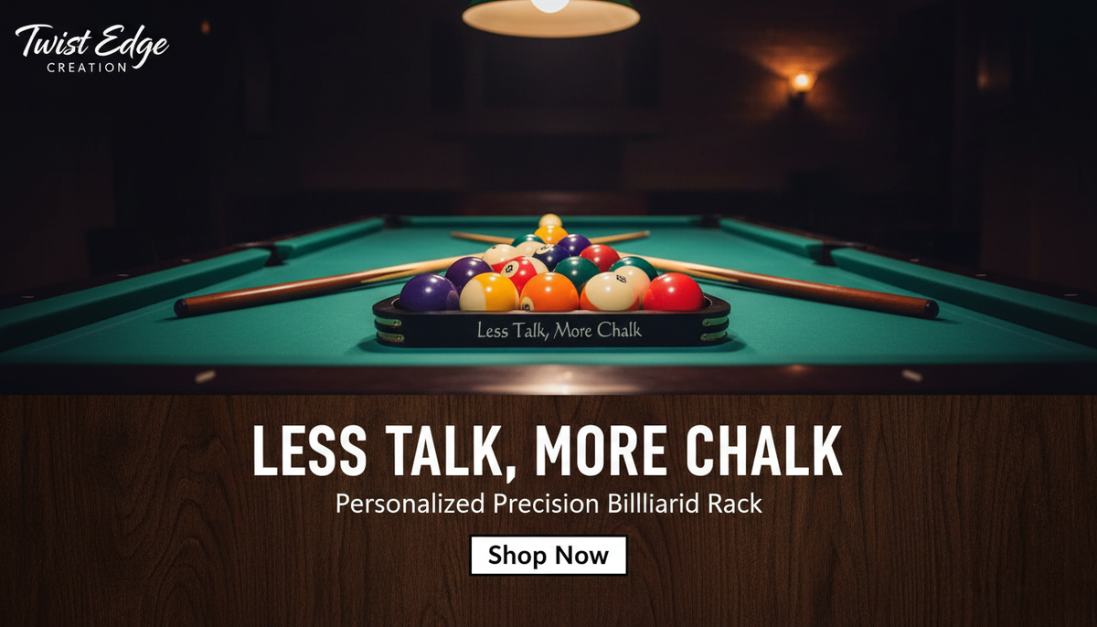 Less Talk, More Chalk Twisted Edge Creations
