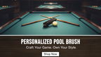 Personalized Pool Brush Twisted Edge Creations