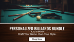 Personalized Billiards Bundle 8, 9 and Brush Twisted Edge Creations