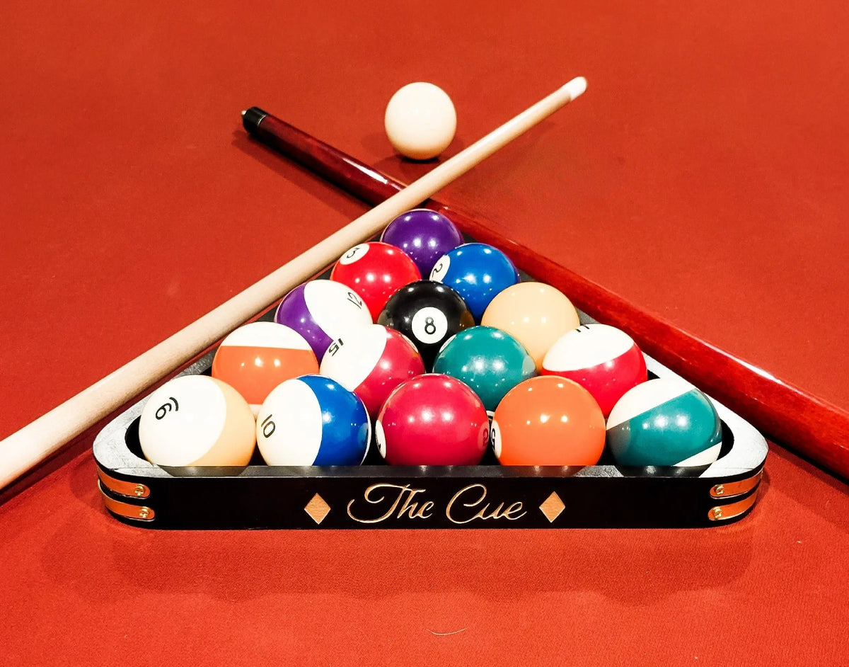 Custom Rack | Pool Triangle | Billiards Triangle | Gift for Him | Her | Wedding | Anniversary | Billiards Supplies | Pool Room | Pool Player
