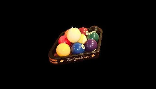 Personalized 9 Ball Billiard Rack | Custom Engraving | Pool Triangle | Billiards Triangle | Gift for Him | Her | Wedding | Pool Player
