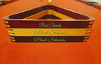 Modern Personalized Billiard Rack: Custom Pool Room Decor Gift for Pool Player