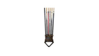 Personalized Pool Cue Rack | Engraved Billiard Holder | 6 or 8 Cue Storage Game Room | Custom Engraved Billiard Cue Holder Twisted Edge Creations