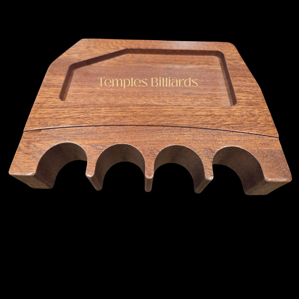 Personalized Pool Cue Holder, 4 Cue Billiard Stick Rack, Custom Pool Player Gift, Game Room Accessory Twisted Edge Creations