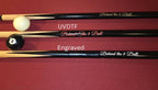 Personalized Pool Cue & 8 Ball Rack Set – Custom Billiards Gift for Him, Game Room Gift, Pool Player Gift Twisted Edge Creations
