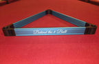Engraved Aluminum Billiards Rack | Fiber Laser Pool Triangle Twisted Edge Creations