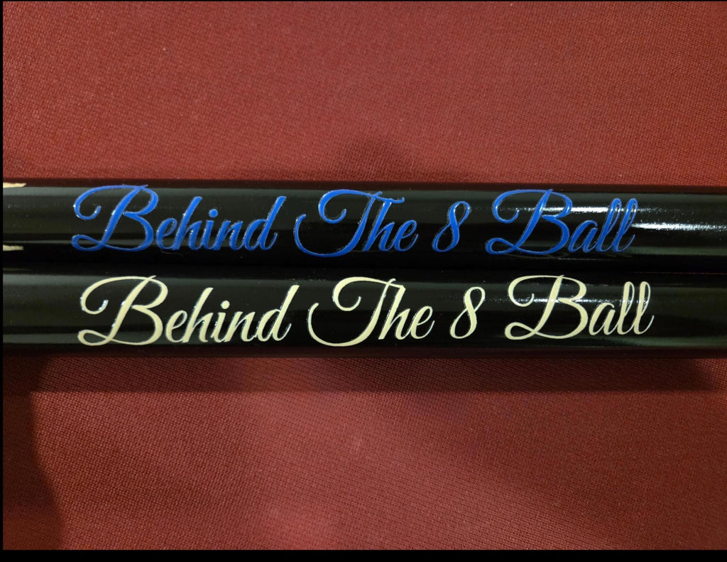 Personalized Pool Cue | Custom Billiards Cue | Custom Cue Stick | Pool Player Gift | Man Cave Gift | League Player Present Twisted Edge Creations