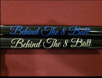 Personalized Pool Cue | Custom Billiards Cue | Custom Cue Stick | Pool Player Gift | Man Cave Gift | League Player Present Twisted Edge Creations