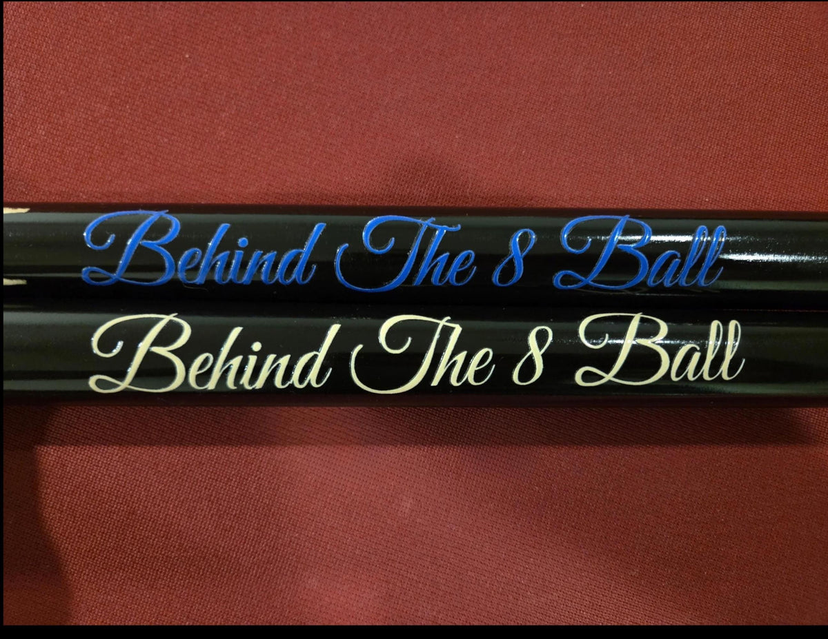 Personalized Pool Cue | Custom Billiards Cue | Custom Cue Stick | Pool Player Gift | Man Cave Gift | League Player Present Twisted Edge Creations