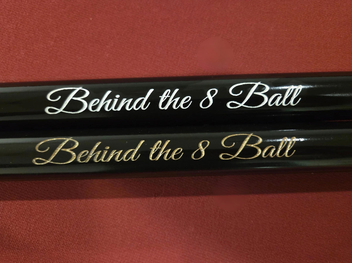 Personalized Pool Cue | Custom Billiards Cue | Custom Cue Stick | Pool Player Gift | Man Cave Gift | League Player Present Twisted Edge Creations