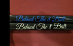 Personalized Pool Cue & 8 Ball Rack Set – Custom Billiards Gift for Him, Game Room Gift, Pool Player Gift Twisted Edge Creations